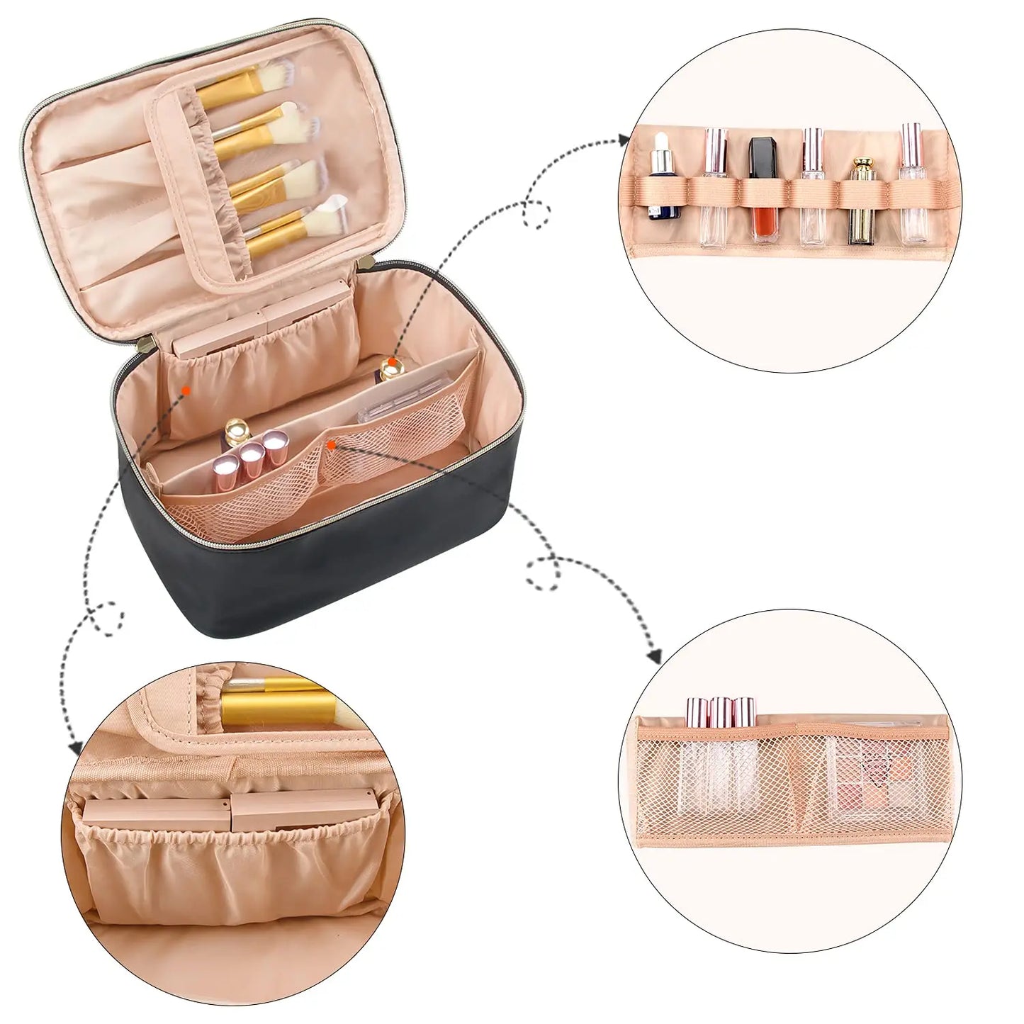 Obsessions By Nyda Portable Makeup Bag