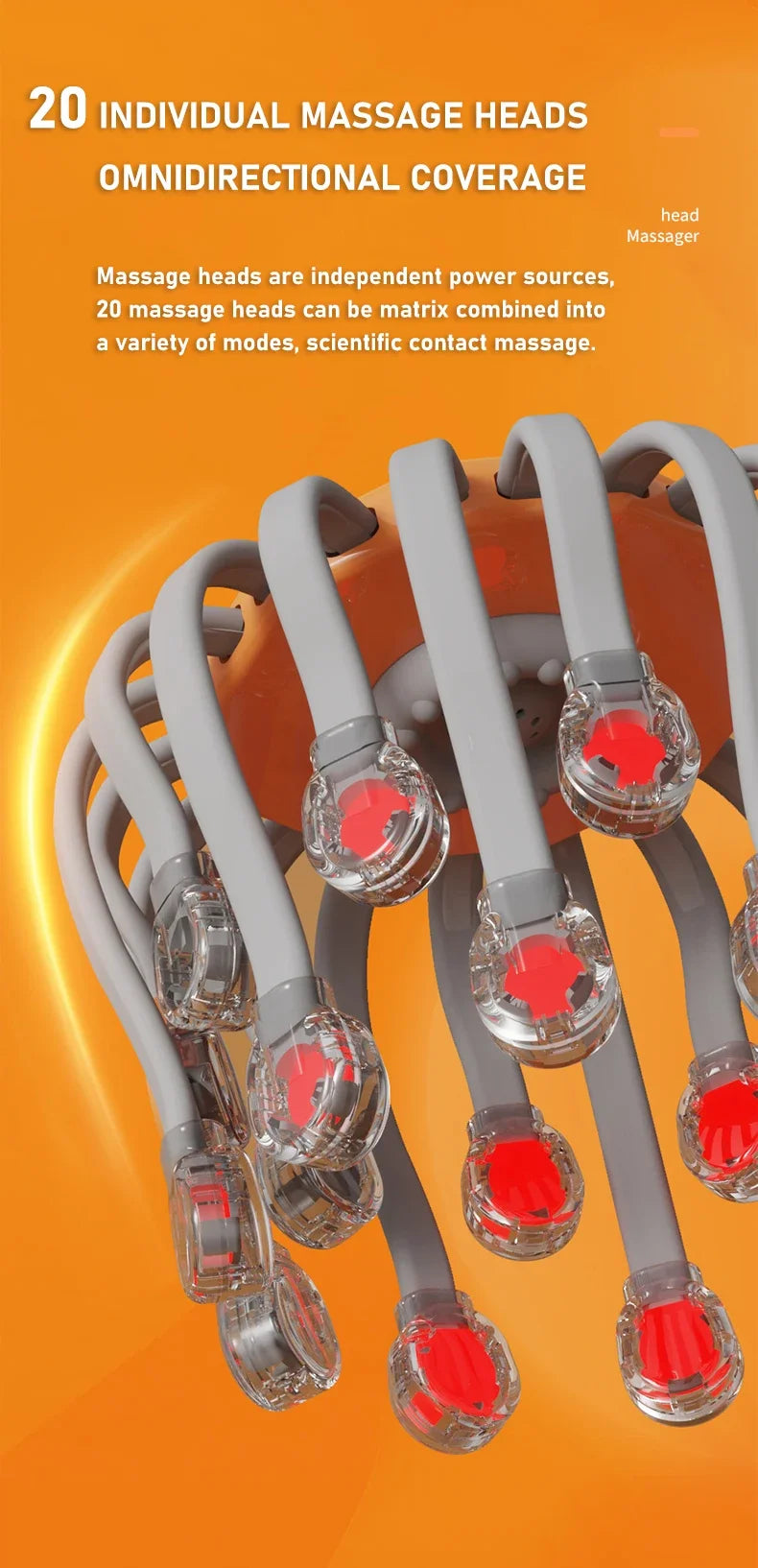 Obsessions By Nyda Scalp Head Massager