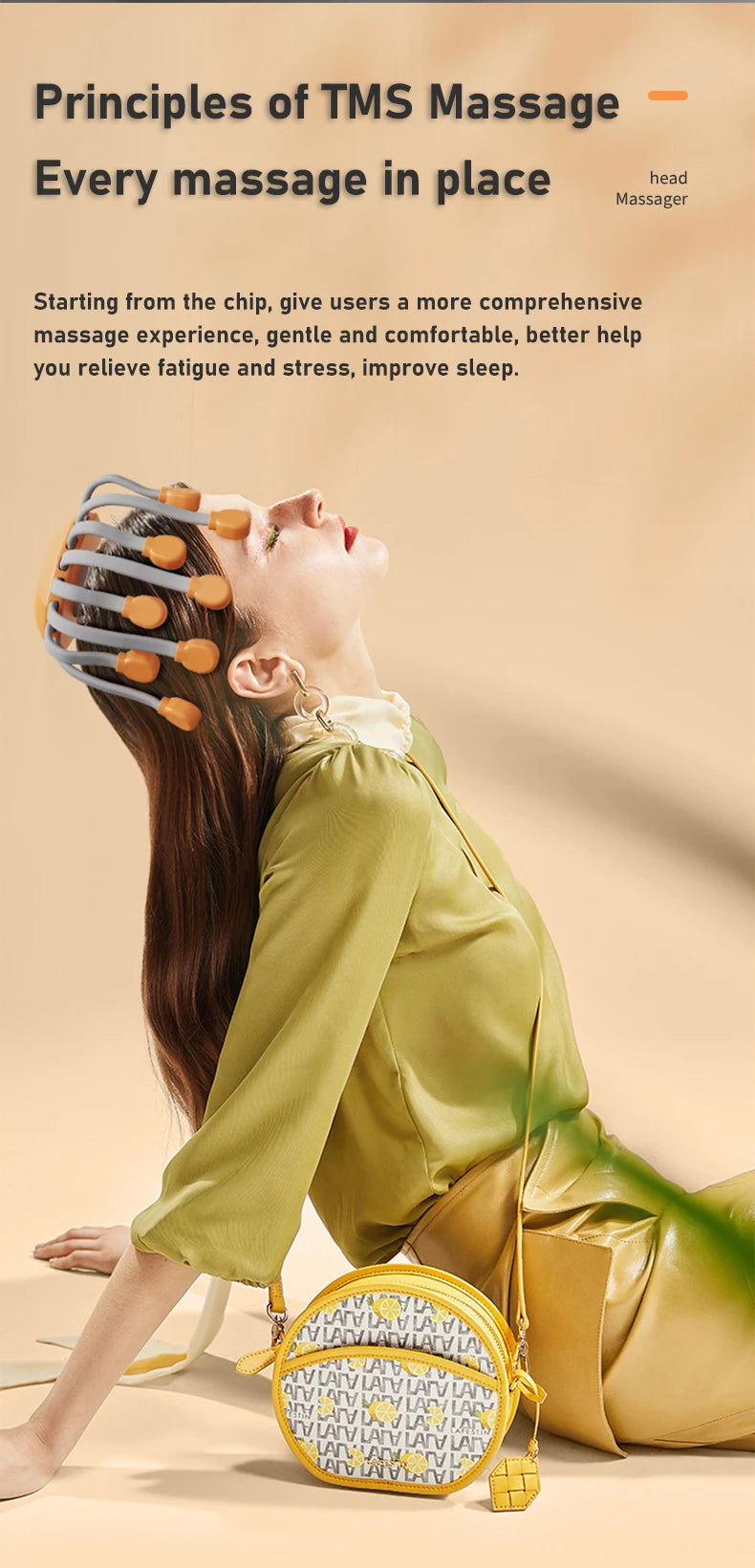 Obsessions By Nyda Scalp Head Massager