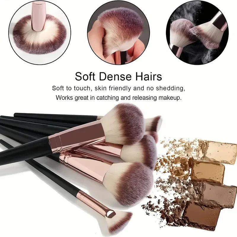 Obsession By Nyda Professional 3-20PCS Makeup Brush Sets