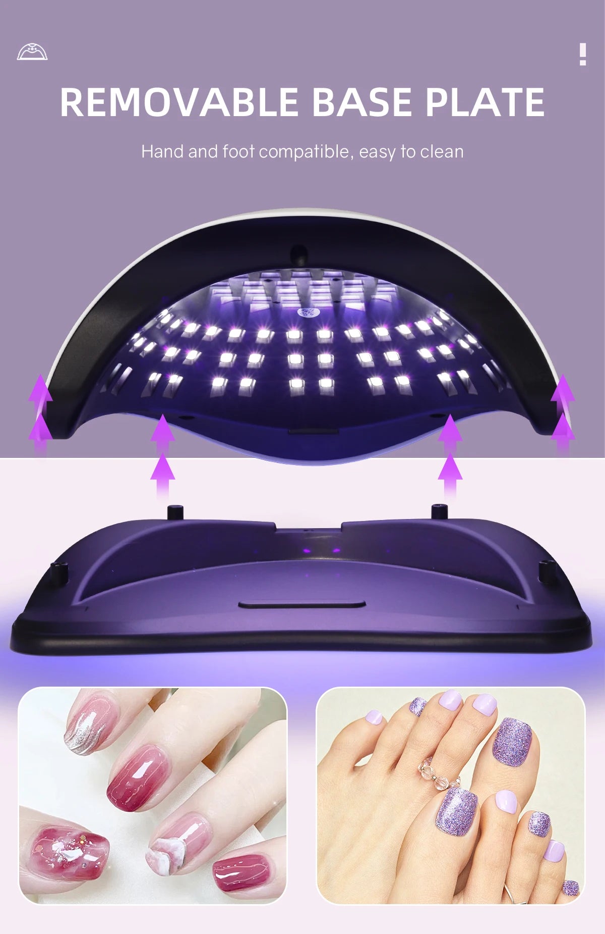Obsessions By Nyda LED Nail Lamp 380W