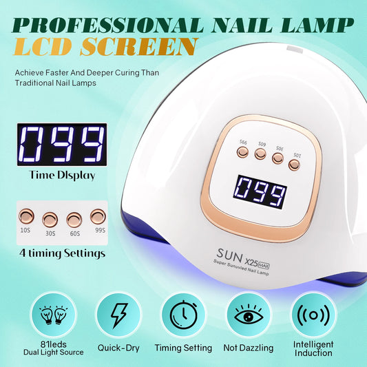 Obsessions By Nyda LED Nail Lamp 380W