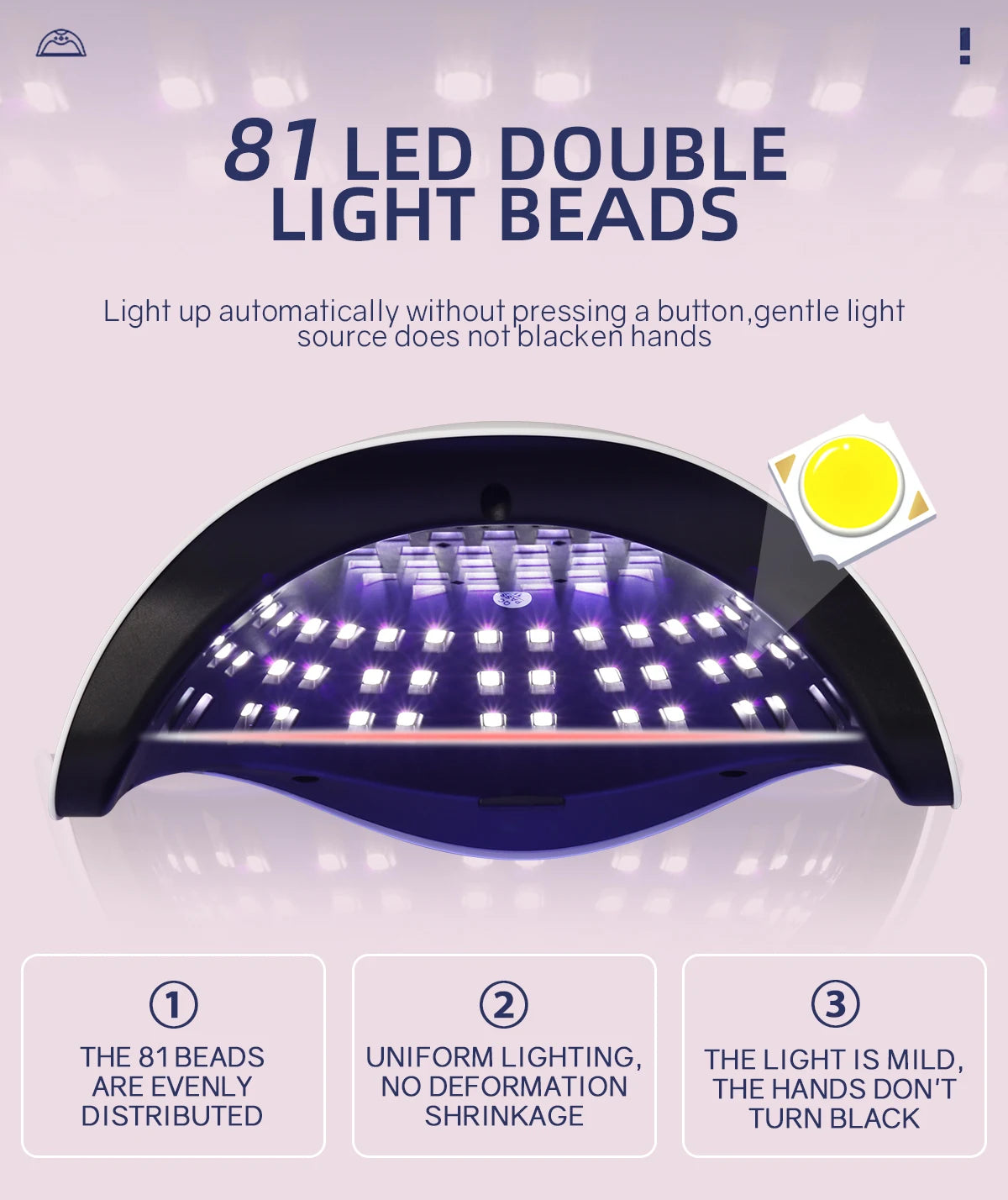 Obsessions By Nyda LED Nail Lamp 380W