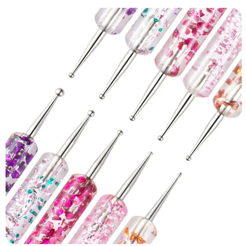 5-Piece Nail Art Dotting Pen Set